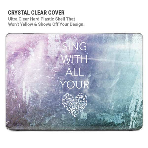 Sing With All Your Heart MacBook Air 15in (2023-2025) Case plus Skin